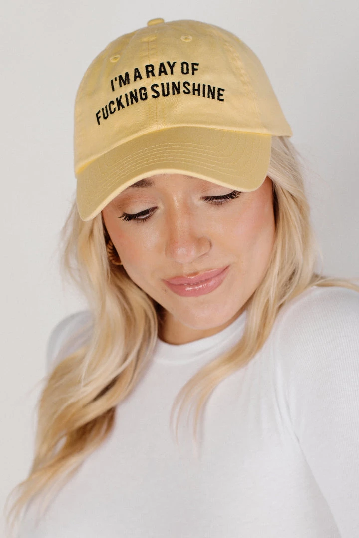 BRIGHTSIDE The Label Ray Of Sunshine Hat 1 BRIGHTSIDE The Label Ray Of Sunshine Hat