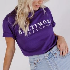 BRIGHTSIDE The Label Baltimore Maryland Tee CLOTHING 11 BRIGHTSIDE The Label Baltimore Maryland Tee CLOTHING