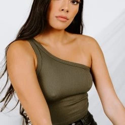 Nikibiki CLOTHING Together As One Shoulder Tank 81 Nikibiki CLOTHING Together As One Shoulder Tank