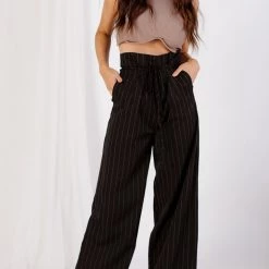 Beige Botany Power Hour Wide Leg Trousers