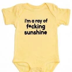 HOME BRIGHTSIDE The Label Ray Of Sunshine Onesie
