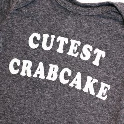 HOME BRIGHTSIDE The Label - Cutest Crabcake Onesie