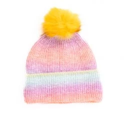 Virginia Wolf ACCESSORIES Brighten Up Pom Beanie