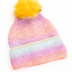 Virginia Wolf ACCESSORIES Brighten Up Pom Beanie