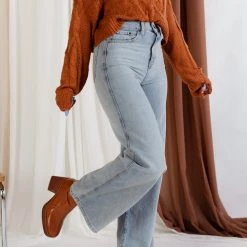 BOTTOMS BDG Summer Vintage Puddle Jeans