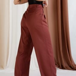 Beige Botany Influencer Wide Leg Trousers 19 Beige Botany Influencer Wide Leg Trousers