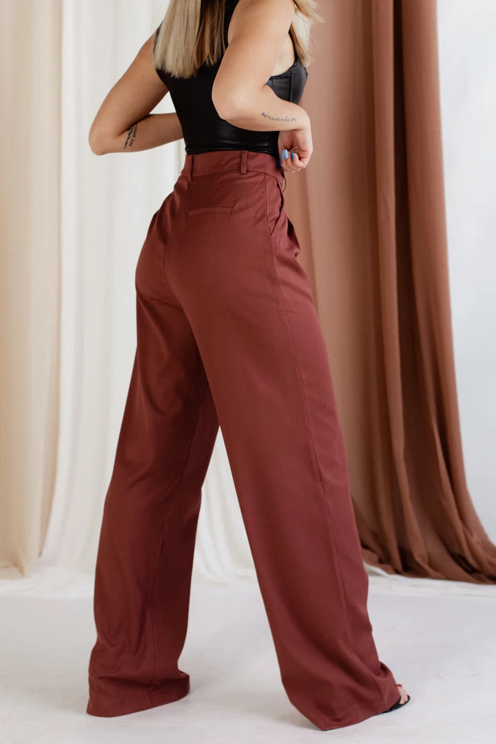 Beige Botany Influencer Wide Leg Trousers 10 Beige Botany Influencer Wide Leg Trousers