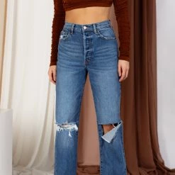 Cello Jeans Kora High Rise Dad Jean BOTTOMS