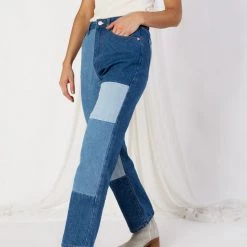 Signature 8 Cool Shade Panel Jeans