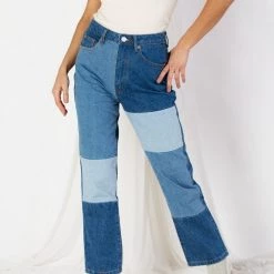 Signature 8 Cool Shade Panel Jeans