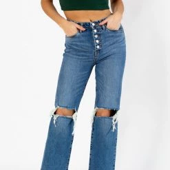 CLOTHING BLANK NYC Baxter Ribcage Straight Leg Jean