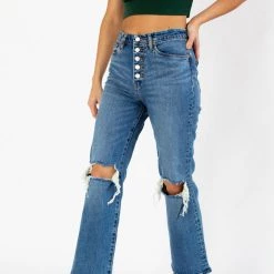 CLOTHING BLANK NYC Baxter Ribcage Straight Leg Jean