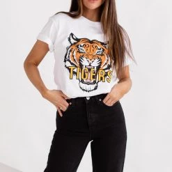 CLOTHING BRIGHTSIDE The Label Tiger Graphic Tee