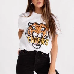 CLOTHING BRIGHTSIDE The Label Tiger Graphic Tee