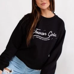 BRIGHTSIDE The Label Towson Girls Crewneck CLOTHING