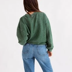 BRIGHTSIDE The Label Loyola Greyhounds Corded Crew