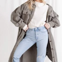 CLOTHING Free People Long Ruby Jacket