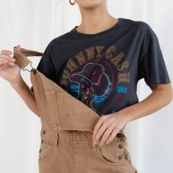 Daydreamer LA Daydreamer Johnny Cash Live 1969 BF Tee CLOTHING