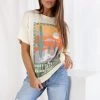 Daydreamer LA Daydreamer Willie Nelson Austin Texas Weekend Tee CLOTHING