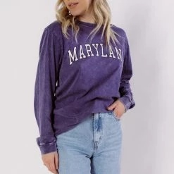 CLOTHING BRIGHTSIDE The Label Maryland Vintage LS Tee