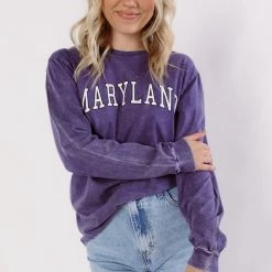 CLOTHING BRIGHTSIDE The Label Maryland Vintage LS Tee