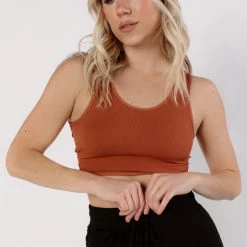 Nikibiki Move Together Twist Front Bra Top CLOTHING