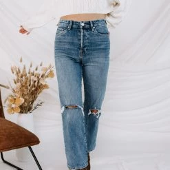 CLOTHING BLANK NYC Baxter Ribcage Straight Leg Jean