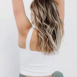 Nikibiki Serves You Right Ribbed Crop Tank CLOTHING