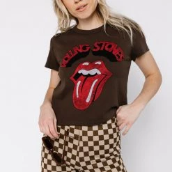 Daydreamer LA CLOTHING Daydreamer Rolling Stones Tongue Shrunken Tee