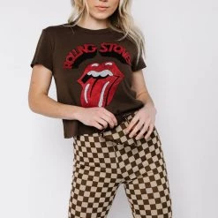 Daydreamer LA CLOTHING Daydreamer Rolling Stones Tongue Shrunken Tee 7 Daydreamer LA CLOTHING Daydreamer Rolling Stones Tongue Shrunken Tee