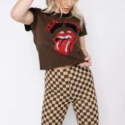 Daydreamer LA CLOTHING Daydreamer Rolling Stones Tongue Shrunken Tee 8 Daydreamer LA CLOTHING Daydreamer Rolling Stones Tongue Shrunken Tee