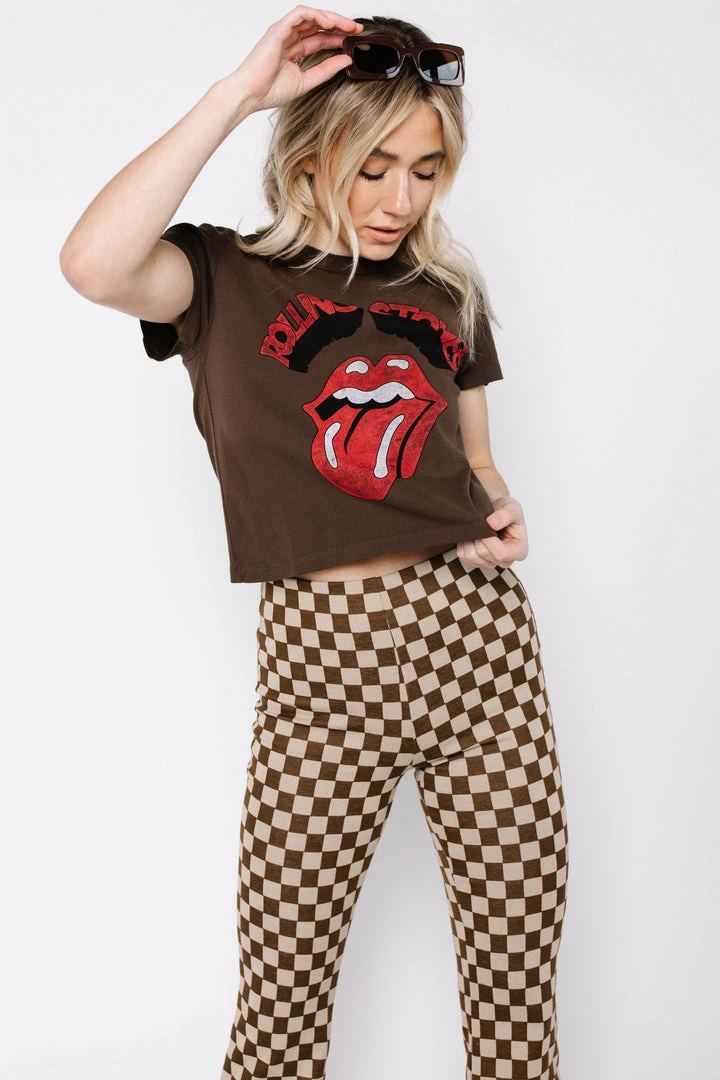 Daydreamer LA CLOTHING Daydreamer Rolling Stones Tongue Shrunken Tee 4 Daydreamer LA CLOTHING Daydreamer Rolling Stones Tongue Shrunken Tee