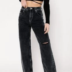 CLOTHING BDG Black Rip Boys Jean