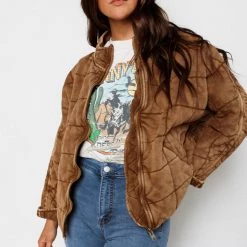 CLOTHING Free People Dolman Quilted Jacket 12 CLOTHING Free People Dolman Quilted Jacket