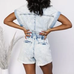 CLOTHING Blank NYC Time Zone Romper
