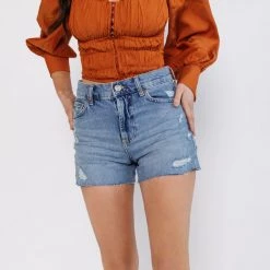 CLOTHING BDG Aline MV Rip Short