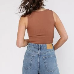 Nikibiki Slower Days Ribbed Crop Top NEW ARRIVALS