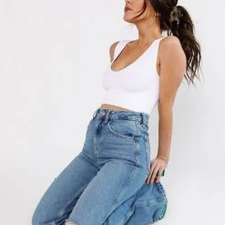 Nikibiki Slower Days Ribbed Crop Top NEW ARRIVALS