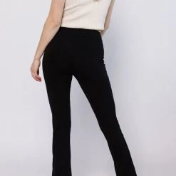 BaeVely Starla Slit Detail Pants