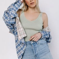 Be Cool CLOTHING Karma Ribbed Tank