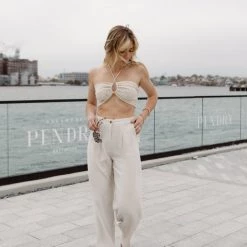 Edit By Nine CLOTHING Brighter Days High Waisted Trousers 18 Edit By Nine CLOTHING Brighter Days High Waisted Trousers