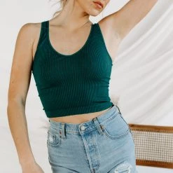 Nikibiki CLOTHING Serves You Right Ribbed Vintage Wash Tank 48 Nikibiki CLOTHING Serves You Right Ribbed Vintage Wash Tank