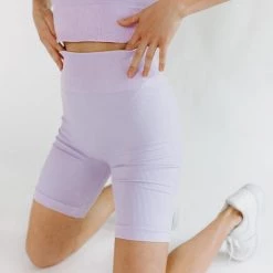 Nikibiki Stay True Vintage Wash Ribbed Bike Short