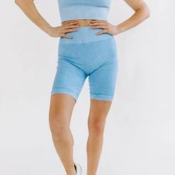 Nikibiki Stay True Vintage Wash Ribbed Bike Short