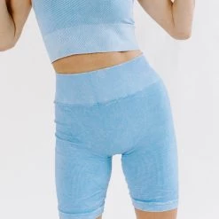 Nikibiki Stay True Vintage Wash Ribbed Bike Short