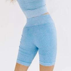 Nikibiki Stay True Vintage Wash Ribbed Bike Short