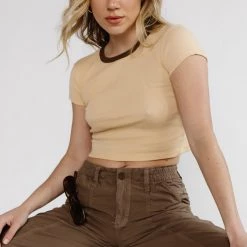 BDG New Ringer Baby Tee