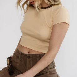 BDG New Ringer Baby Tee