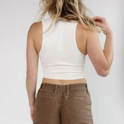 BDG Josie Ribbed Tank CLOTHING