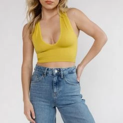 BDG Josie Ribbed Tank CLOTHING